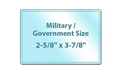 Military / Government Sticky Back Laminating Pouches