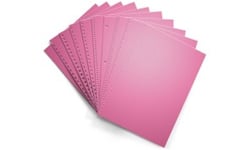 Cherry Pre-Punched Binding Paper