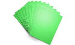 Martian Green Pre-Punched Paper