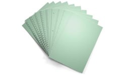 Pastel Green Pre-Punched Paper
