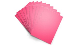Plasma Pink Pre-Punched Paper