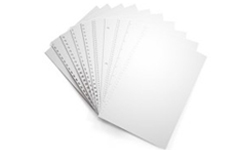 Stardust White Pre-Punched Paper