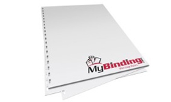 8.5" x 11" Letter Size Pre-punched Paper