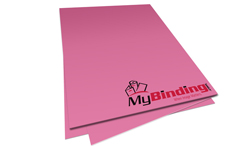 Cherry Unpunched Binding Paper