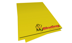 Goldenrod Unpunched Binding Paper