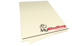 Ivory Unpunched Binding Paper