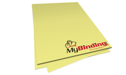 Pastel Yellow Unpunched Paper