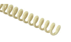 Ivory Spiral Binding Coil