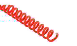 Neon Orange Spiral Binding Coil