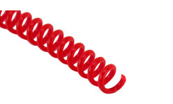 Neon Red Spiral Binding Coil