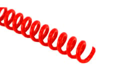Ruby Red Spiral Binding Coils
