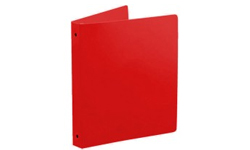 Red Poly Ring Binders