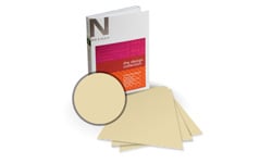 Smooth Pearlized Cocoa Card Stock