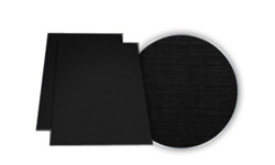 Black Linen Weave Binding Covers