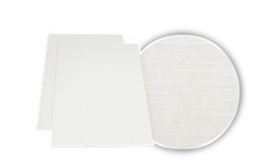White Linen Weave Binding Covers