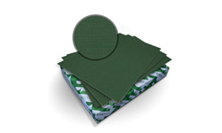 Emerald Green Royal Linen Covers