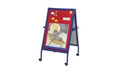 Presentation Easels with Bulletin Board