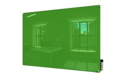 Green Non-Magnetic Glass Whiteboards