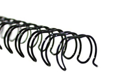 Black Twin Loop Wire Binding Supplies