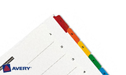 Avery Pre-Printed Dividers with 1-5 Tabs