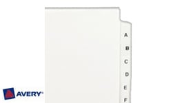 Avery Pre-Printed Index Dividers with A-Z Tabs