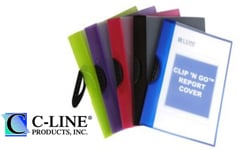 C-Line Clip ‘N Go Report Covers