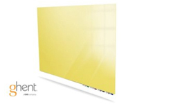 Ghent Yellow Aria Dry Erase Glassboards