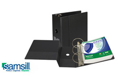 Samsill Clean Touch Antimicrobial Storage Binders