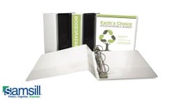 Samsill Earth's Choice Biodegradable View Ring Binders