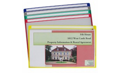 C-Line Colored Project Folders