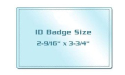 ID Badge Size Cold Laminating Pouches