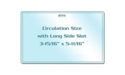 Circulation Size Laminating Pouches with Slot