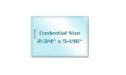 Credential Size Laminating Pouches with Slot