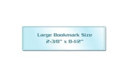 Large Bookmark Size Laminating Pouches