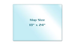 Map Size Laminating Pouches