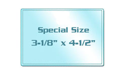 New 5MIL Special 3-1/8" x 4-1/2" Laminating Pouches 100pk Free Shipping 