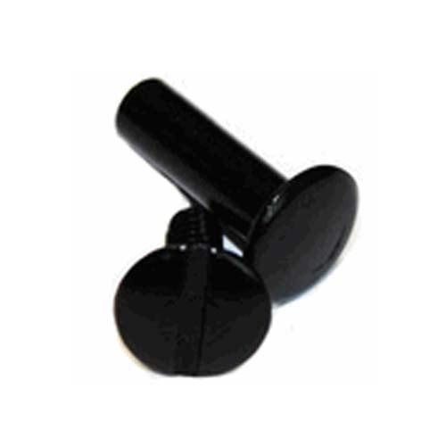 1 1/2" Black Aluminum Screw Posts - 100pk (SO112BKSP), MyBinding brand Image 1