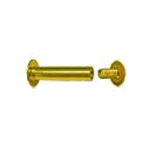 1 1/2" Gold Colored Aluminum Screw Posts - 100pk (SO112GDSP), MyBinding brand Image 1