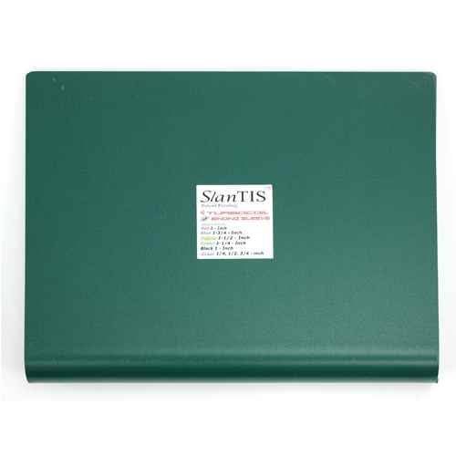 1 1/4 inch Green SlanTIS Coil Binding Sleeve (SL-114) Image 1
