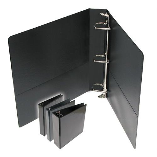 Black Binding Covers with Pockets Image 1