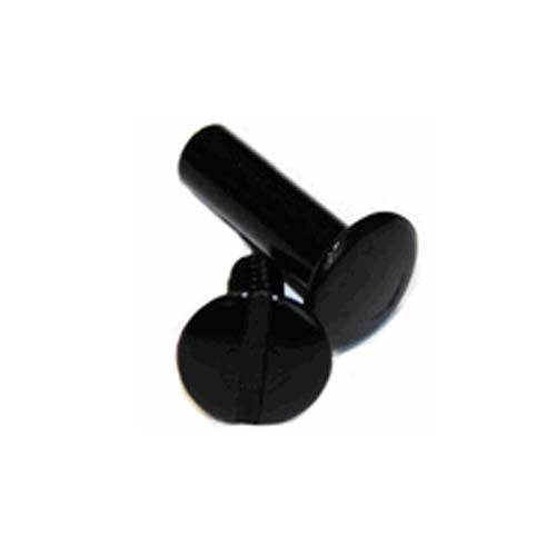 1" Black Aluminum Screw Posts - 100pk (SO100BKSP), Binding Supplies Image 1