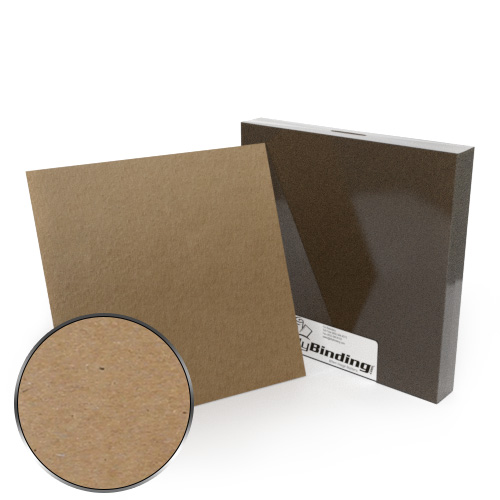 Brown 10" x 10" 87pt Chipboard Covers - 25pk (MYCB10X10-87) Image 1