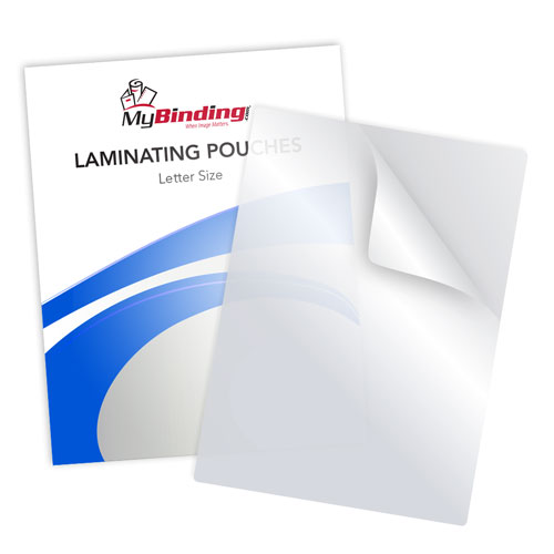 10mil Matte Clear Letter Size Laminating Pouches - 50pk (LKLP10LETTERMC), MyBinding brand Image 1