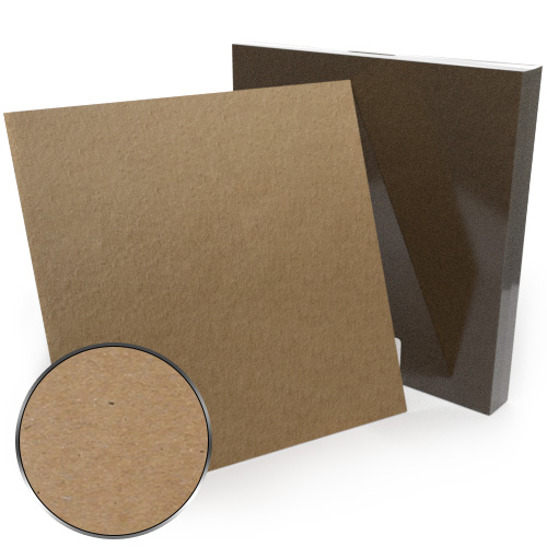 Brown 12" x 12" 35pt Chipboard Covers - 25pk (MYCB12X12-35) Image 1