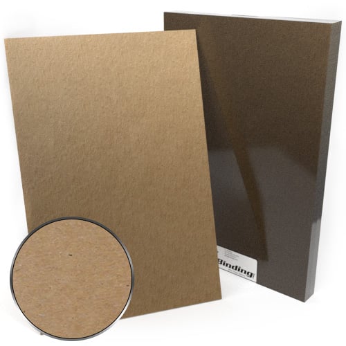 Brown 12" x 18" 79pt Chipboard Covers - 25pk (MYCB12X18-79) Image 1