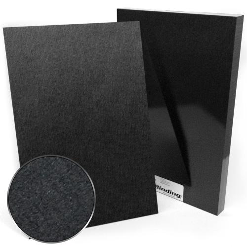 12" x 18" 80pt Black Chipboard Covers - 25pk (MYCBB12X18-80) Image 1