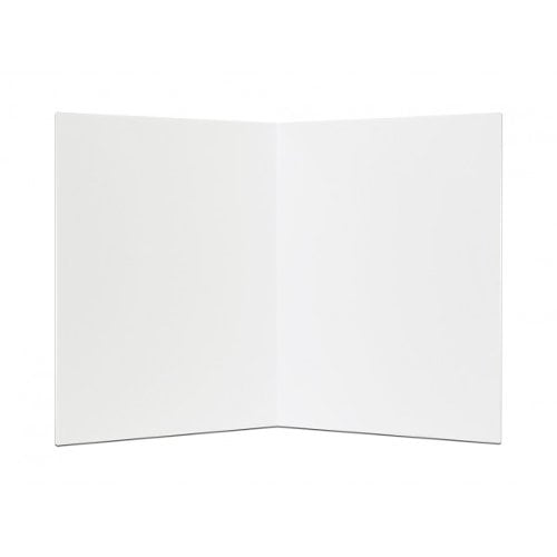 Flipside 12" x 18" White Foam Bi-Fold Project Boards - 24pk (FS-31515) Image 1