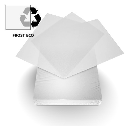 16mil Frost Poly 11" x 17" Eco Friendly Binding Covers - 25pk (MYMP1611X17ECO) Image 1