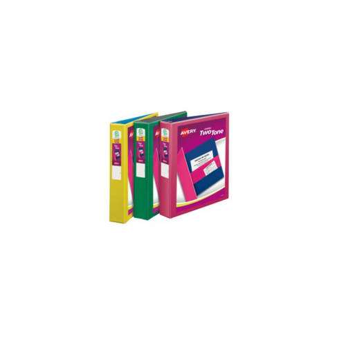 Two Tone Durable Slant Ring View Binders