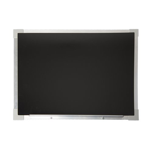 Flipside 24" x 36" Aluminum Framed Black Flannel Board (FS-15310), Flipside brand Image 1